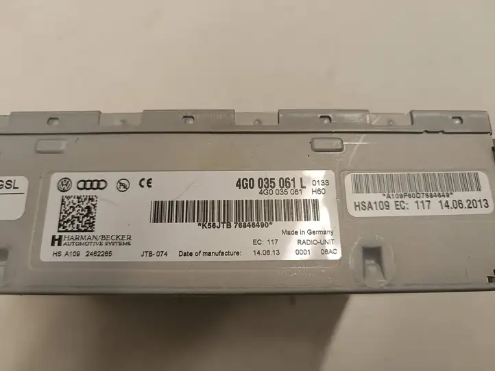 Audi A6 Allroad C7 (2012 - 2014) 4G0035061L Магнитола / мультимедийная система — фото 4