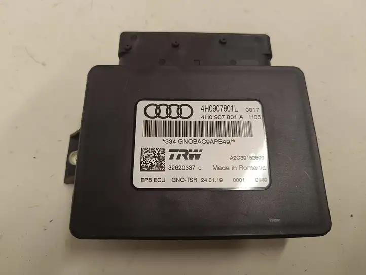 Audi A6 allroad (2012 - 2014)  4H0907801L Модуль управления ручным тормозом