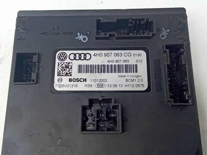 Audi A6 Allroad C7 (2012 - 2014) 4H0907063CG Модуль комфорта — фото 2