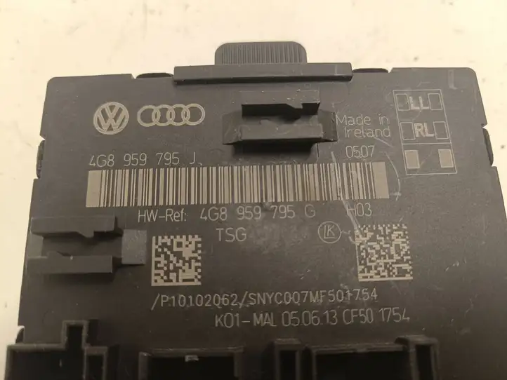 Audi A6 Allroad C7 (2012 - 2014) 4G8959795G Блок управления дверью — фото 3