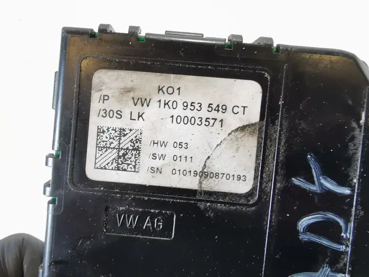 Volkswagen Caddy (2010 - 2015) 1K0953549CT Датчик угла поворота руля — фото 5