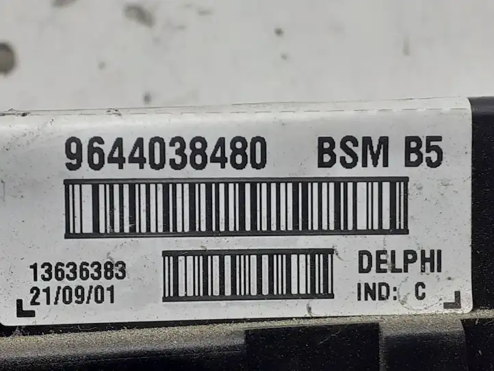 Citroen Xsara (1997 - 2006)  9644038480 Блок предохранителей