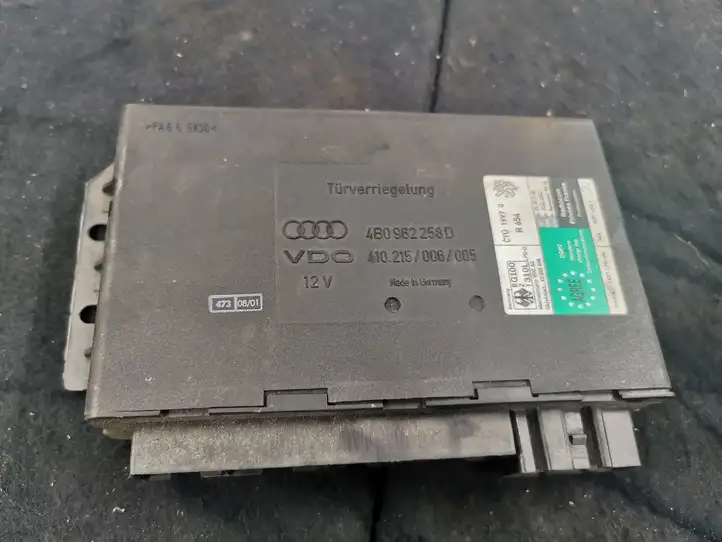 Audi A6 S6 C5 4B (2001 - 2004) 4B0962258D Модуль комфорта — фото 1