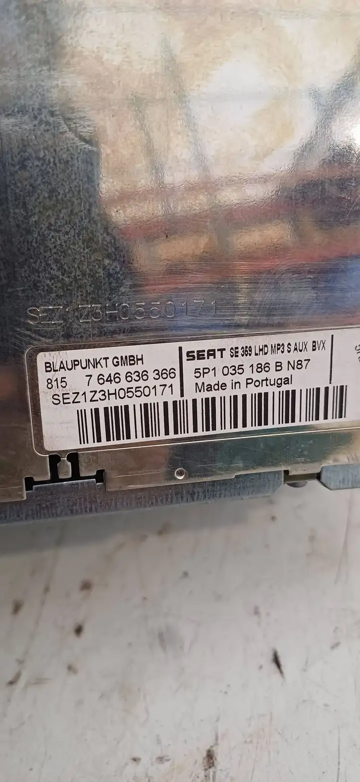 Seat Altea XL (2004 - 2015) 5P1035186 Магнитола / мультимедийная система — фото 2