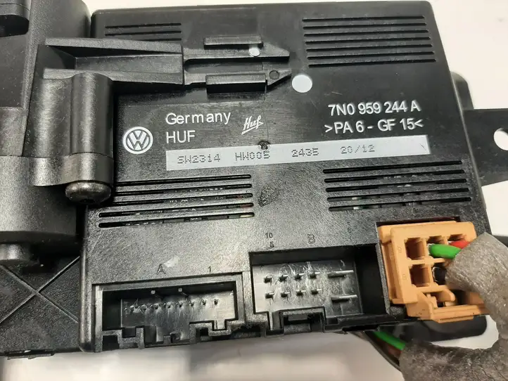 Volkswagen Sharan (2010 - 2015) 7N0959244A Электродвигатель боковой раздвижной двери — фото 4