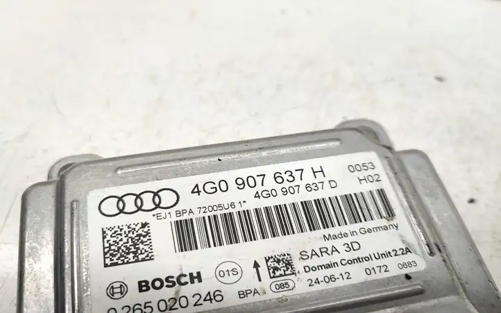 Audi A6 (2011 - 2014)  4G0907637H Блок управления надувных подушек