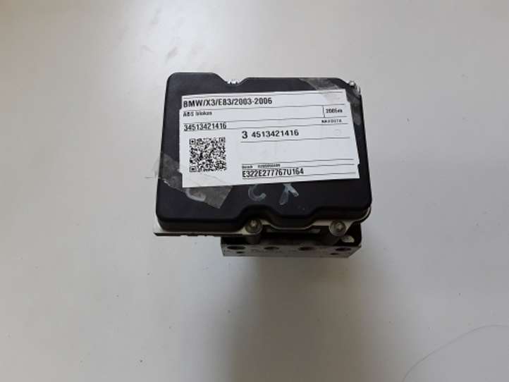 BMW X3 E83 (2003 - 2010)  34513421416 Блок ABS