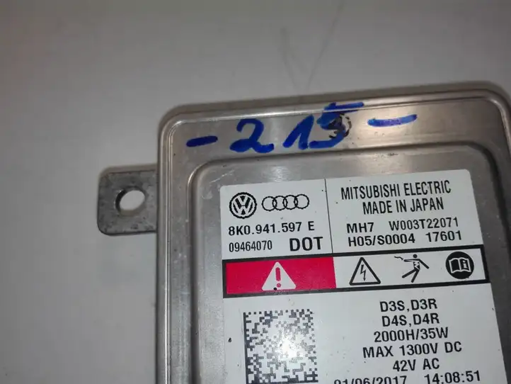 Audi A6 C7 (2011 - 2014) 8K0941597E Блок розжига ксенона — фото 3