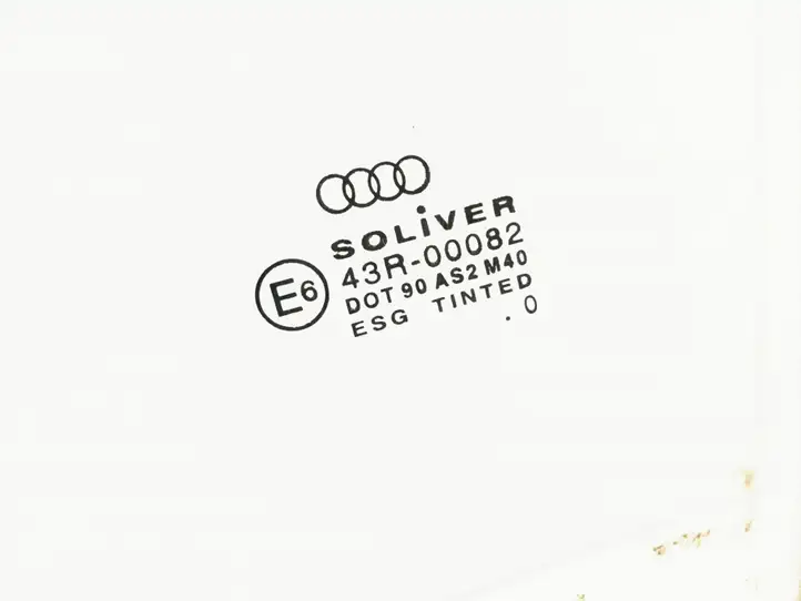 Audi A6 S6 C5 4B (2001 - 2004) 43R00082 Стекло передней двери — фото 2