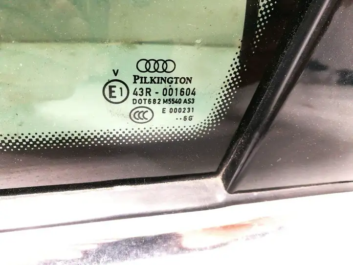 Audi Q7 4L (2005 - 2009) 4L0 Заднее боковое стекло — фото 3