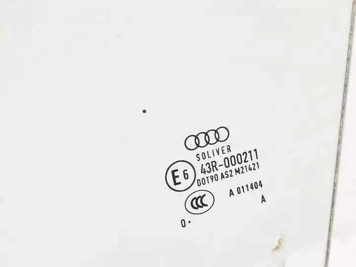 Audi A8 S8 D4 4H (2010 - 2014) 4H0845021A Стекло передней двери — фото 6