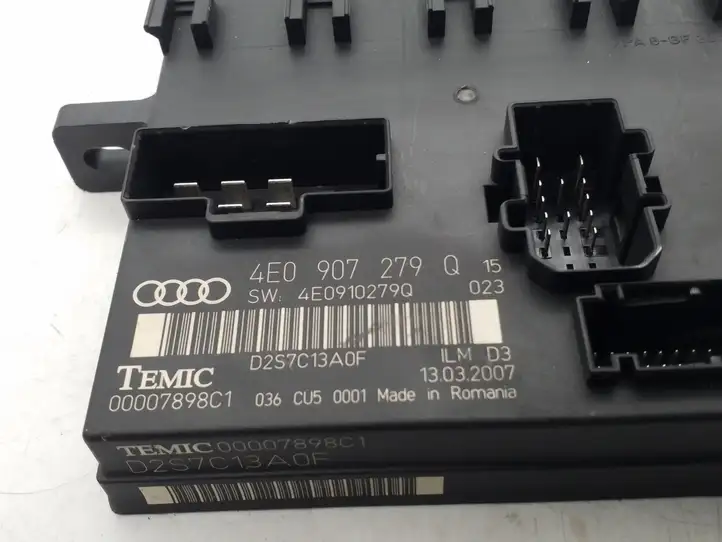 Audi A8 S8 D3 4E (2005 - 2007) 4E0907279Q Модуль комфорта — фото 4