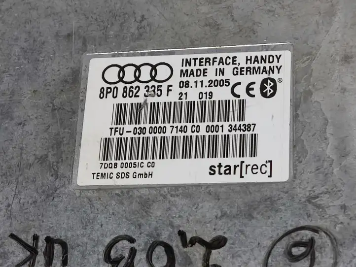 Audi A4 S4 B6 8E 8H (2000 - 2006) 8P0862335F Bluetooth модуль — фото 3