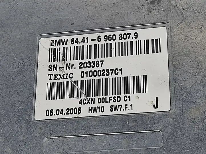 BMW 7 E65 E66 (2001 - 2008) 6960807 Модуль комфорта — фото 3