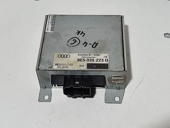 Audi A4 S4 B6 8E 8H (2000 - 2006) 8E5035223D Усилитель звука — фото 1