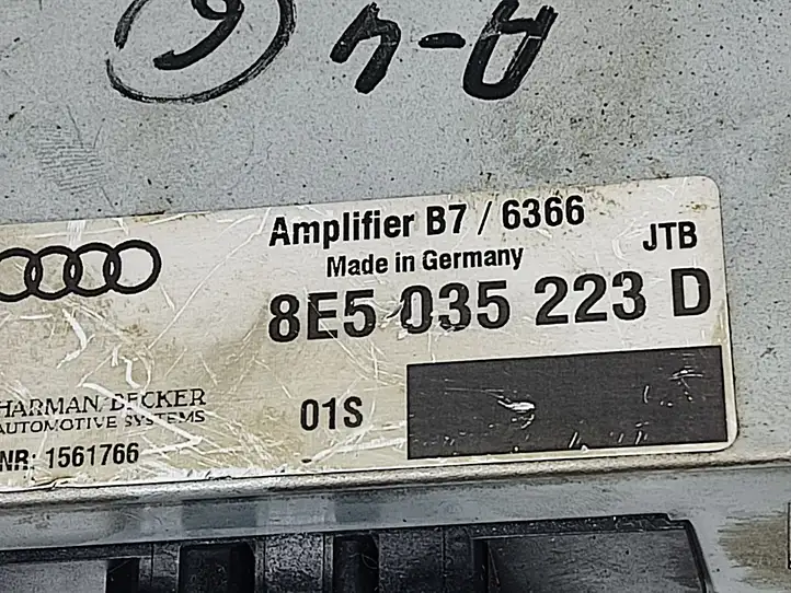 Audi A4 S4 B6 8E 8H (2000 - 2006) 8E5035223D Усилитель звука — фото 4
