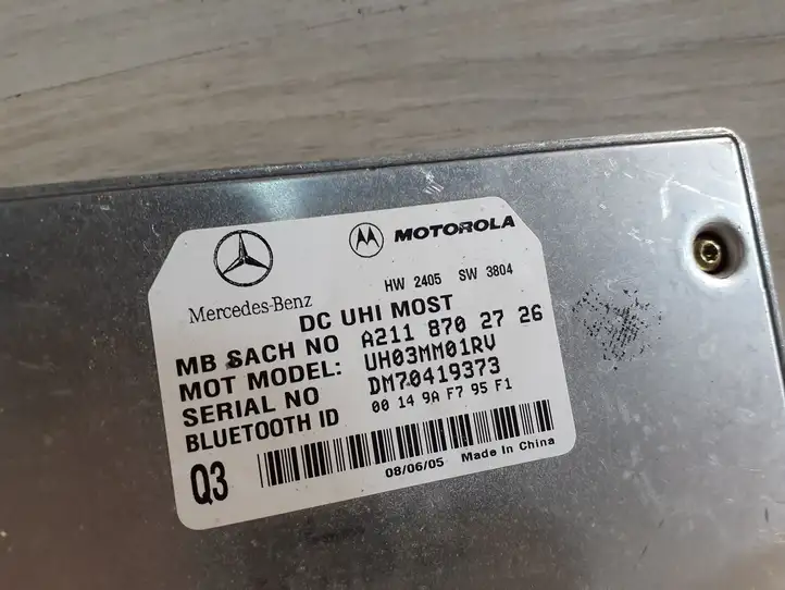 Mercedes-Benz ML W164 (2005 - 2011) Bluetooth модуль — фото 3