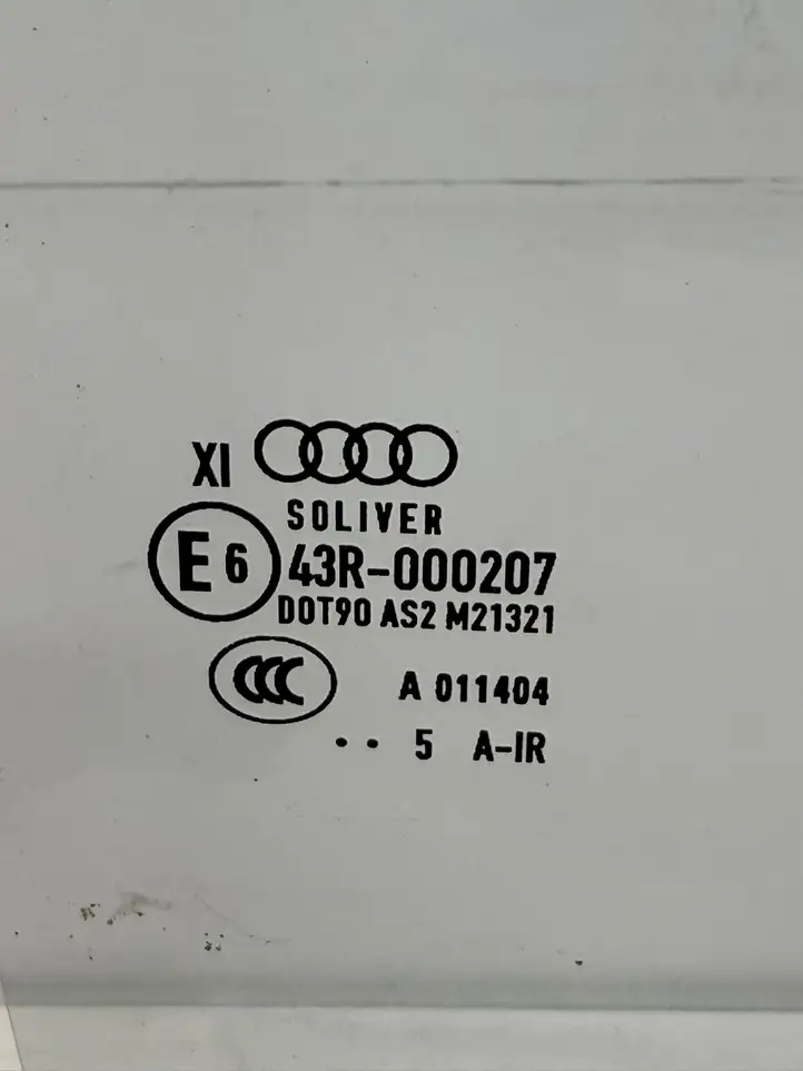 Audi Q7 4M (2015 - ) 4M0845026A Стекло задней двери — фото 3