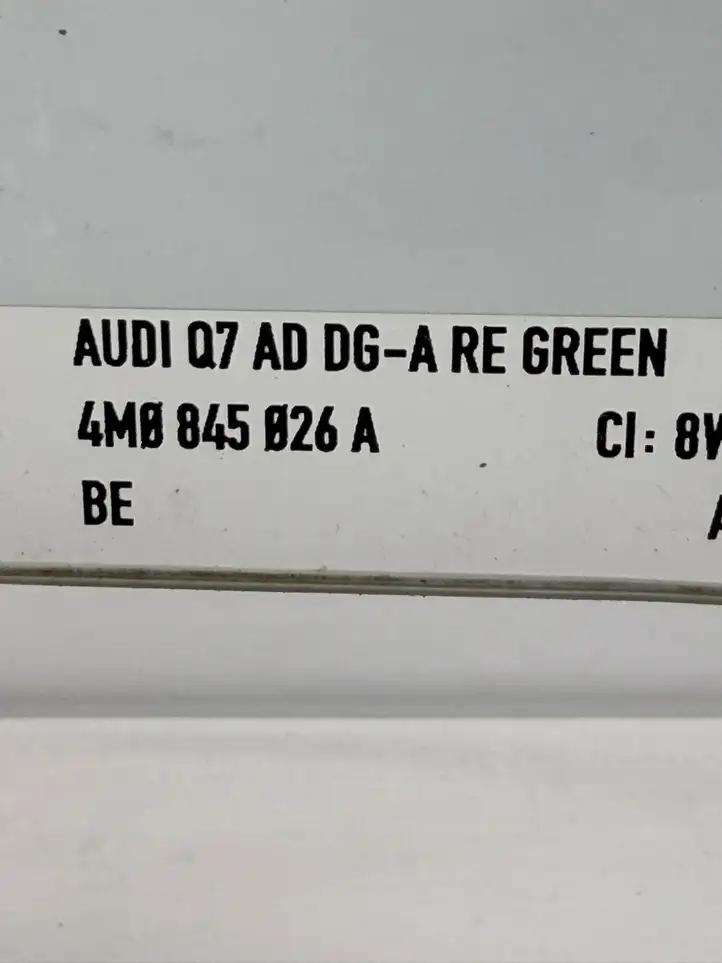 Audi Q7 4M (2015 - ) 4M0845026A Стекло задней двери — фото 4