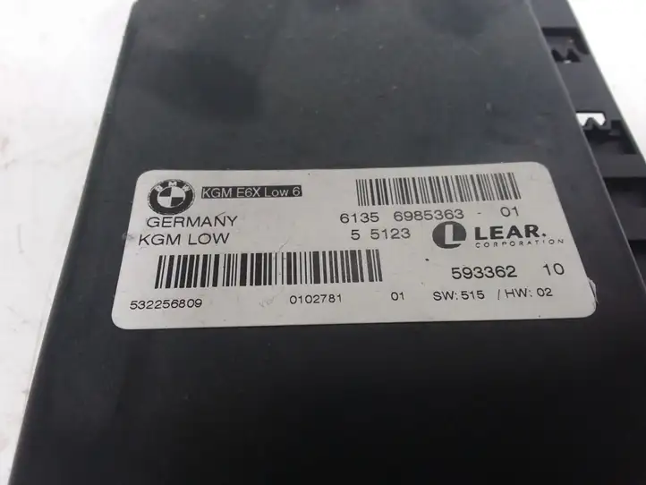 BMW 5 E60 E61 (2004 - 2010) 6985363 Прочие блоки управления — фото 3