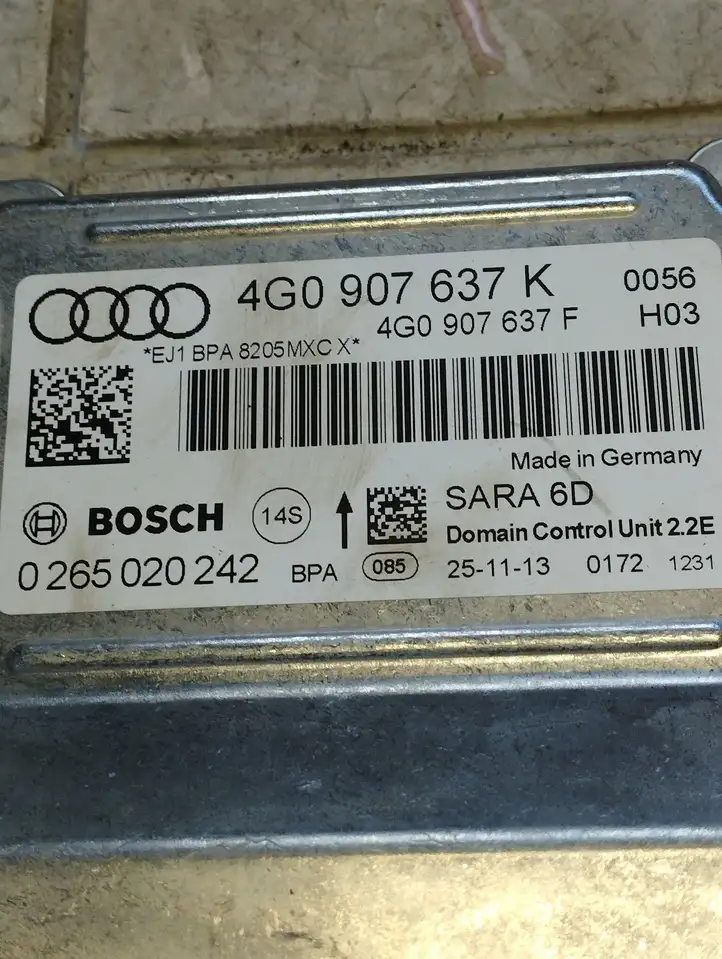 Audi A6 C7 (2011 - 2014) 4G0907637K Блок управления SRS — фото 3