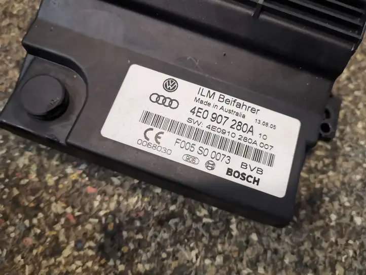 Audi A8 S8 D3 4E (2005 - 2007) 4E0907280A Прочие блоки управления — фото 2
