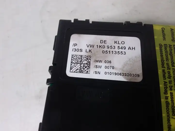 Audi A3/S3 8P (2004 - 2008) 1K0953549AH Прочие блоки управления — фото 4