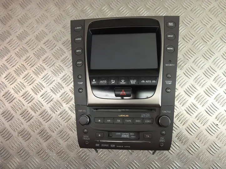 Lexus GS 300 350 430 450h (2004 - 2007) 86120-3A090-E0 Магнитола / мультимедийная система — фото 1