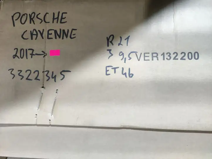 Porsche Cayenne (9Y0 9Y3) (2018 - ) 9Y0601025 Легкосплавный колесный диск R21 — фото 7