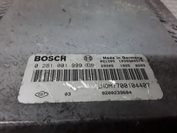 Renault Espace (1996 - 2002)  7700104407 Блок управления двигателя