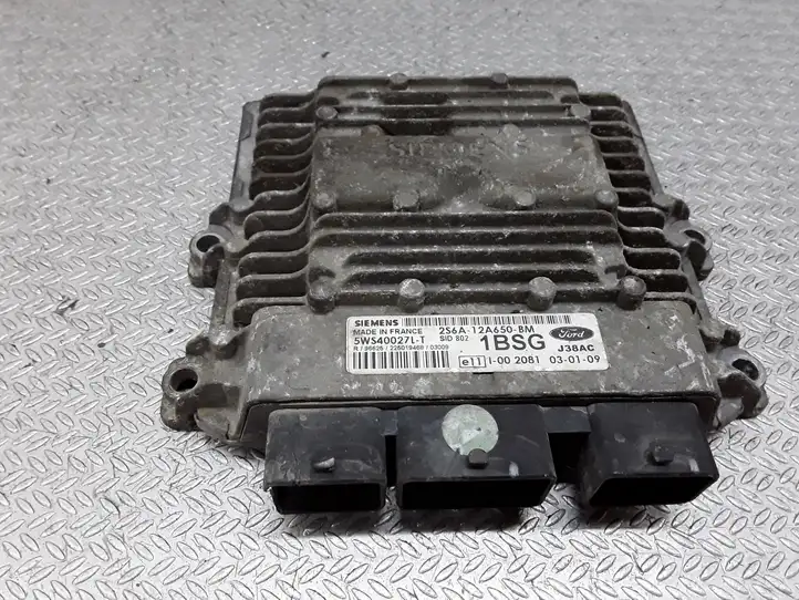Ford Fiesta (2000 - 2005) 2S6A12A650BM Блок управления двигателем (ЭБУ) — фото 1