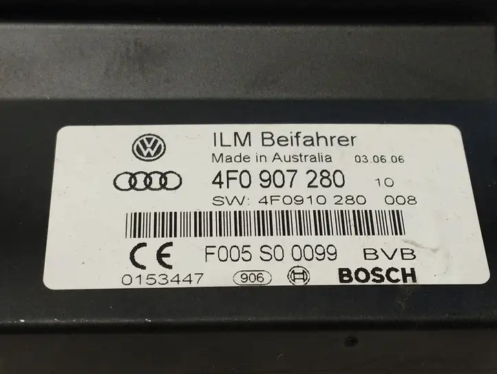 Audi A6 S6 C6 4F (2004 - 2008) 4F0907280 Модуль управления кузовом (BCM) — фото 2