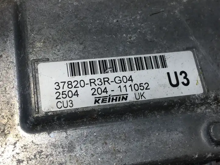 Honda Civic IX (2011 - 2017) 37820R3RG04 Блок управления двигателем (ЭБУ) — фото 4
