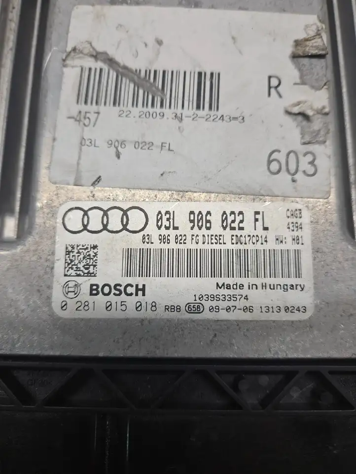 Audi A6 S6 C6 4F (2008 - 2011) 03L906022FL Блок управления двигателем (ЭБУ) — фото 4