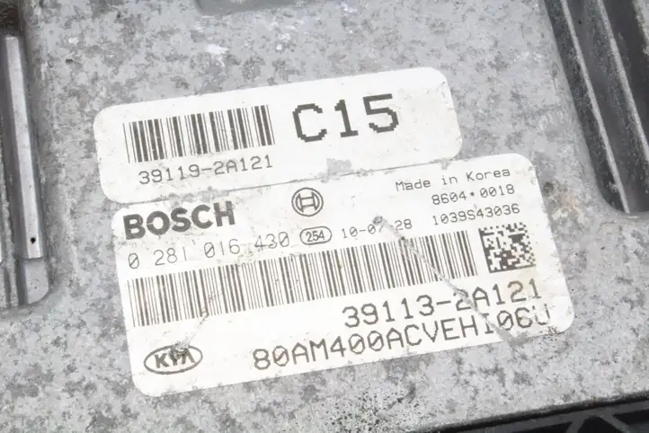 Kia Soul (2011 - 2014) 0281016430 Блок управления двигателем (ЭБУ) — фото 2