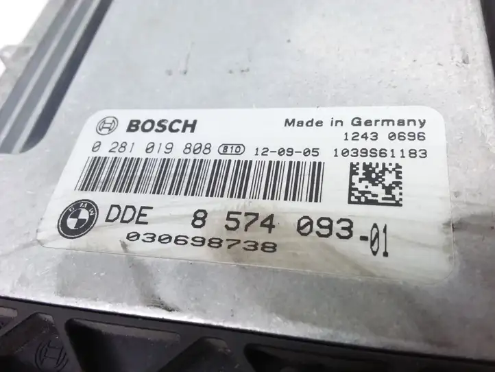 BMW 3 F30 F35 F31 (2012 - 2018) 8574093 Блок управления двигателем (ЭБУ) — фото 4