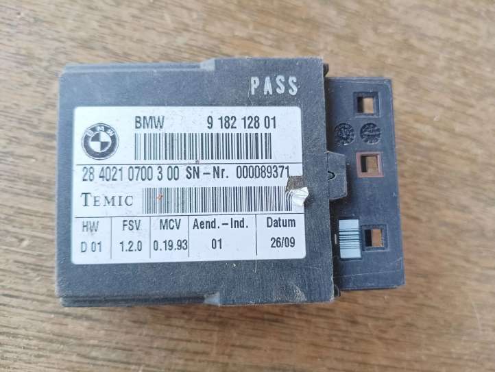 918212801 BMW 5 E60 E61 Sėdynės valdymo blokas