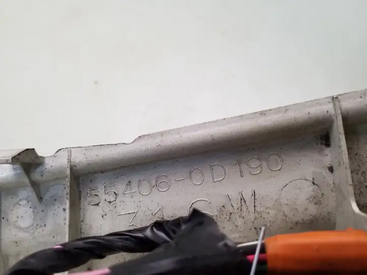 Toyota Yaris (2005 - 2009)  554060D190 Блок управления кондиционера воздуха / климата/ печки (в салоне)