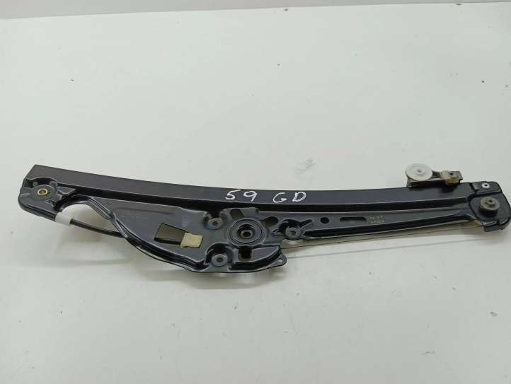 7075674 BMW 5 E60 E61 Galinio el. lango pakėlimo mechanizmas be varikliuko