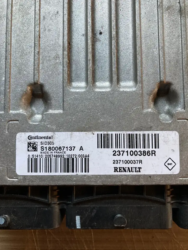 Renault Scenic III - Grand scenic III (2009 - 2016) 237100386R Блок управления двигателем (ЭБУ) — фото 2