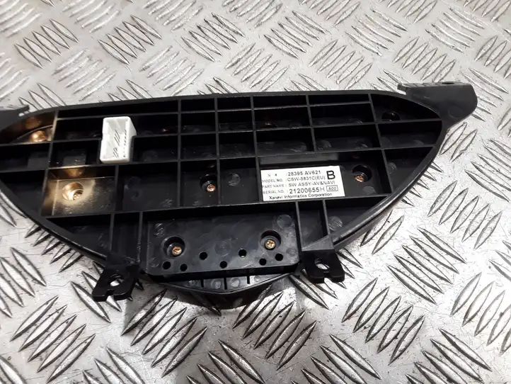 Nissan Primera (2001 - 2008)  28395AV621 Блок управления кондиционера воздуха / климата/ печки (в салоне)