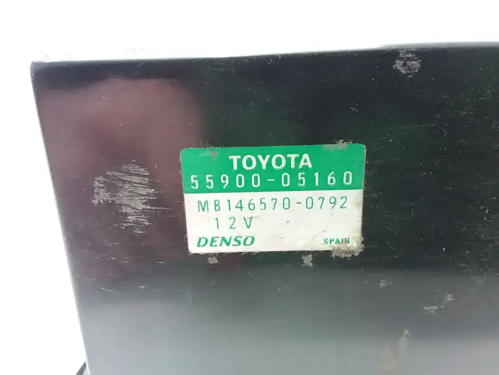 Toyota Avensis T250 (2003 - 2006) 5590005160 Блок управления климат-контролем — фото 3