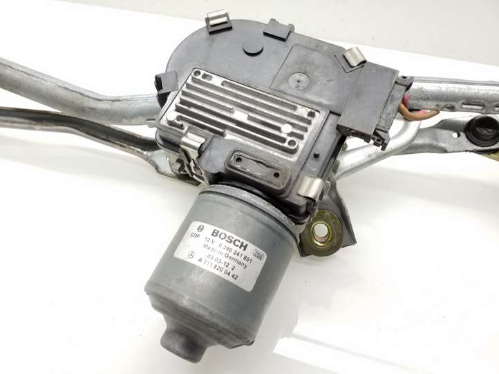 Mercedes-Benz E W211 (2002 - 2009)  A2118200442 Комплект механизма стеклоочистителей