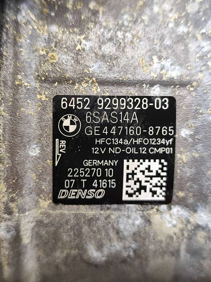 BMW 3 F30 F35 F31 (2012 - 2018)  22527010 Компрессор (насос) кондиционера воздуха