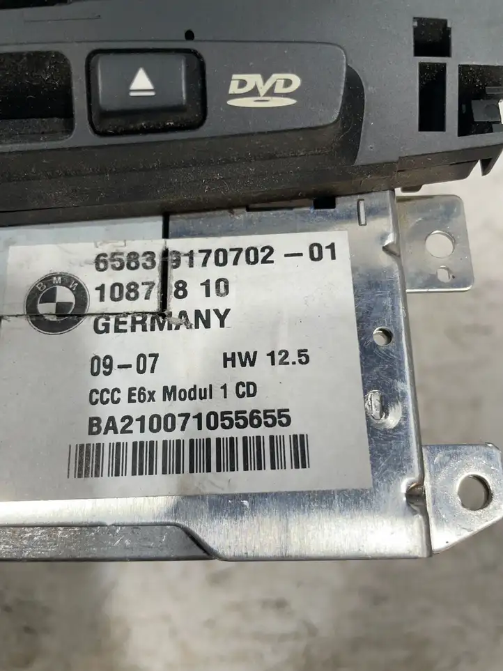 BMW 5 E60 E61 (2004 - 2010) 9170702 Магнитола / мультимедийная система — фото 6