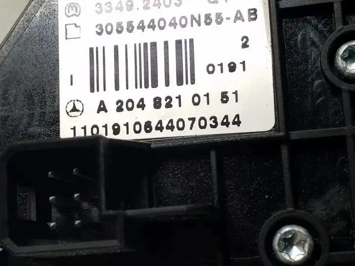 Mercedes-Benz C W204 (2007 - 2014) A2048210151 Кнопки на рулевом колесе — фото 6