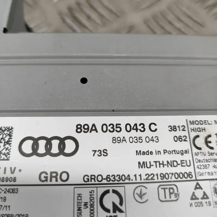 Audi Q4 Sportback e-tron (2021 - ) 89A035043C Магнитола / мультимедийная система — фото 8