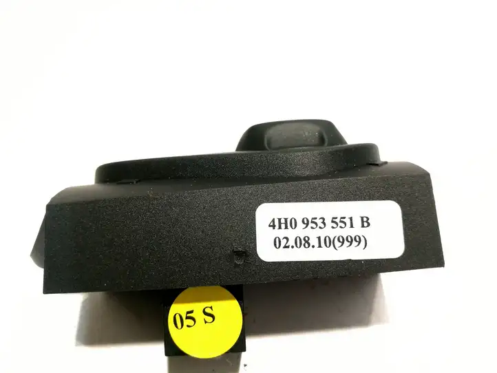 Audi A8 S8 D4 4H (2010 - 2014) 4H0953551B Переключатель регулировки рулевой колонки — фото 3