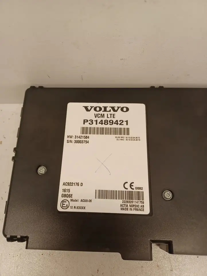 Volvo XC90 (2014 - 2019) 31489421 Bluetooth модуль — фото 4