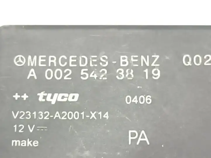 Mercedes-Benz E W211 (2002 - 2009) A0025423819 Реле загрузки — фото 6